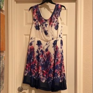 Yellow star/ModCloth garden dress. Size 2X